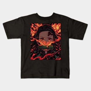 Carving Destiny A Demon Slayer is Path Kids T-Shirt